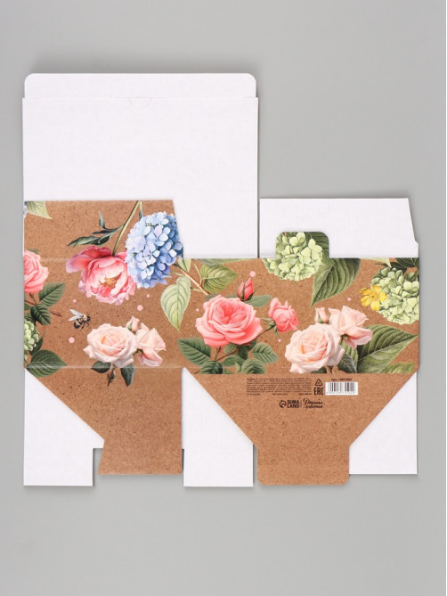 Коробка подарочная самосборная For you, 22×15×10 см