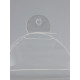 Складная прозрачная коробка из PVC, для упаковки подарков, 7×7×7 см