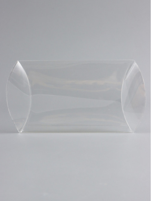 Складная прозрачная коробка из PVC, для упаковки подарков, 14×9×3 см