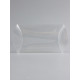 Складная прозрачная коробка из PVC, для упаковки подарков, 14×9×3 см