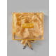 Коробка подарочная пластиковая с тишью и гирляндой Present, 20×18×5 см