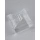 Складная прозрачная коробка из PVC, для упаковки подарков, 4.5×4.5×4.5 см