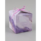 Коробка подарочная самосборная Present, 12×12×12 см, с лентой