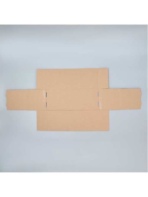Коробка подарочная складная с пластиковым окном, упаковка, «Сердечки», 14×35×14 см