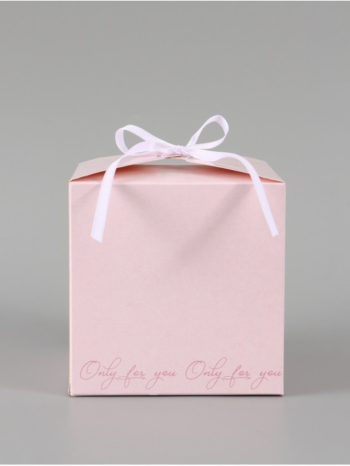 Коробка подарочная складная Only for you, 12×12×12 см