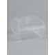 Складная прозрачная коробка из PVC, для упаковки подарков, 4.5×4.5×4.5 см
