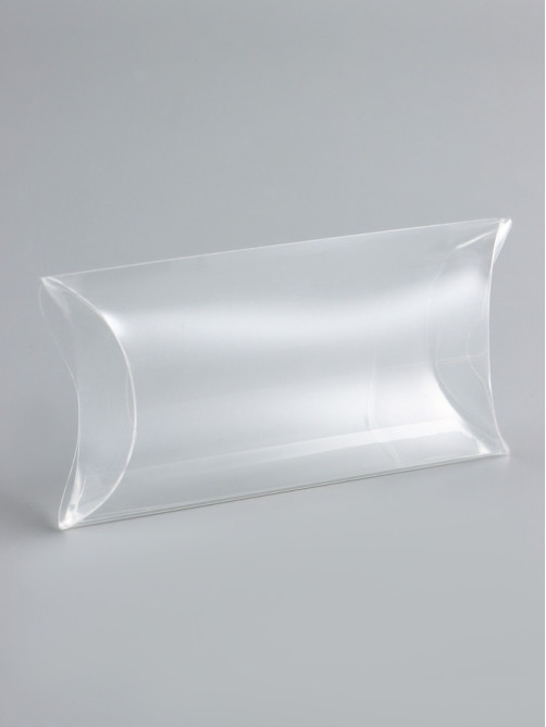 Складная прозрачная коробка из PVC, для упаковки подарков, 11×6×2.5 см