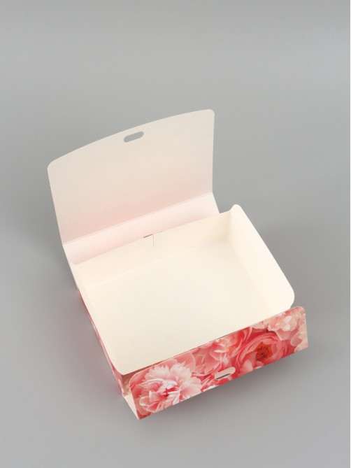 Коробка складная «С Любовью», 16,5 х 12 х 5 см