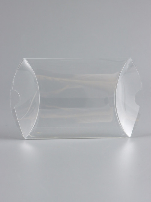 Складная прозрачная коробка из PVC, для упаковки подарков, 9×7×2.5 см