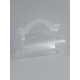 Складная прозрачная коробка из PVC, для упаковки подарков, 9.9×4.9×5.5 см