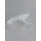 Складная прозрачная коробка из PVC, для упаковки подарков, 11×9×2 см