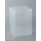 Складная прозрачная коробка из PVC, для упаковки подарков, 12×12×18 см