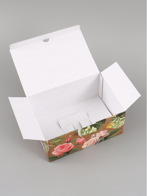 Коробка подарочная самосборная For you, 22×15×10 см