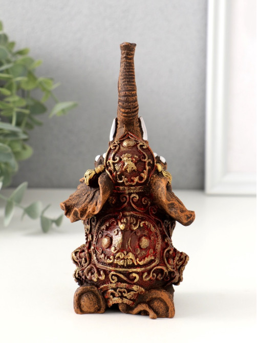 Фигурка полистоун «Слон африканский», 14.5×7.5×6 см