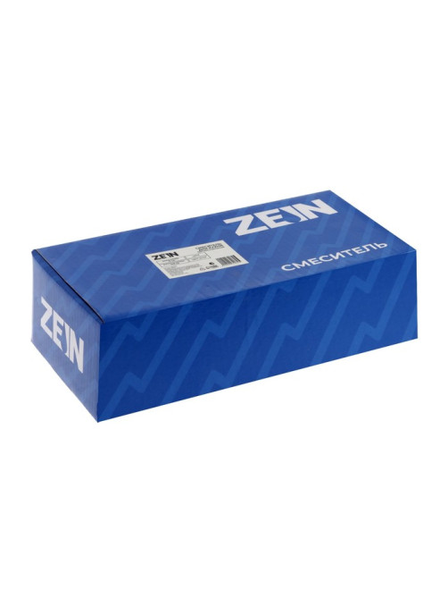 Смеситель для кухни ZEIN Z3724, двухвентильный, высота излива 17.5 см, хром