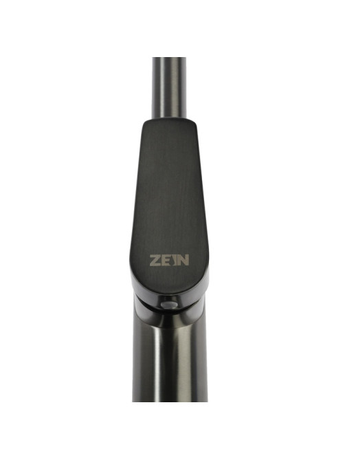 Смеситель для кухни ZEIN Z3766, однорычажный, высота излива 27 см, графит