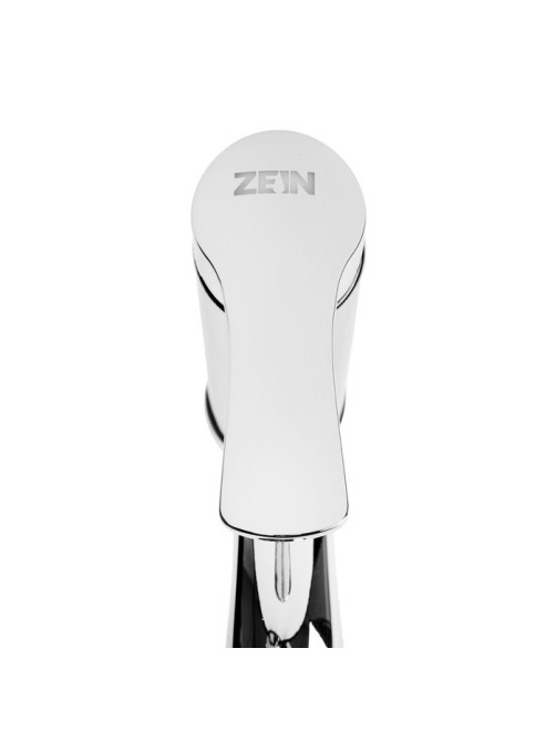 Смеситель для раковины ZEIN Z3681, картридж 25 мм, длина излива по осям 12 см, пластик, хром