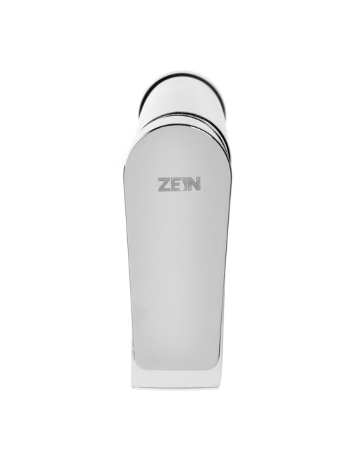 Смеситель для раковины ZEIN Z3716, однорычажный, длина излива 12 см, пластик, хром