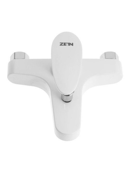 Смеситель для ванны ZEIN Z3674, однорычажный, без душевого набора, белый