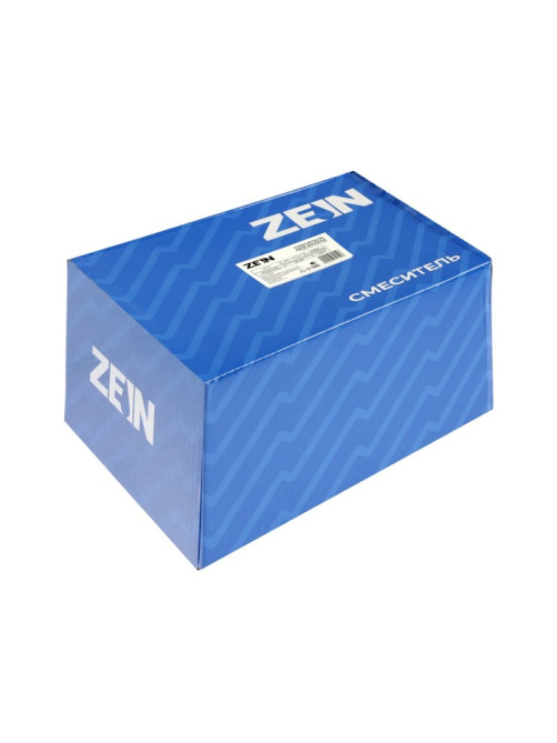 Смеситель для ванны ZEIN Z3842, однорычажный, душевой набор, лейка 5 режимов, графит