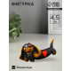 Фигурка полистоун «Такса счастливая», 4.5×9×4.3 см