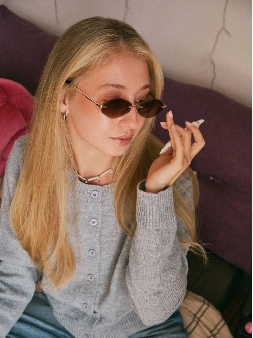 Очки солнцезащитные OneSun, uv 400, футляр, салфетка