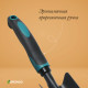 Совок садовый посадочный, металлический, широкий, чёрный, Greengo
