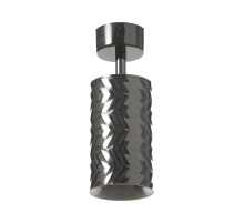 Спот «Астер» GU10 черный хром 7.5×7.5×20 см