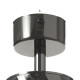 Спот «Астер» GU10 черный хром 7.5×7.5×20 см