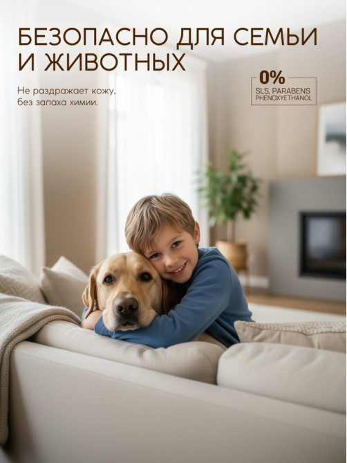 Средство для мытья пола, аромат сандал и груша, 1000 мл, ULAB