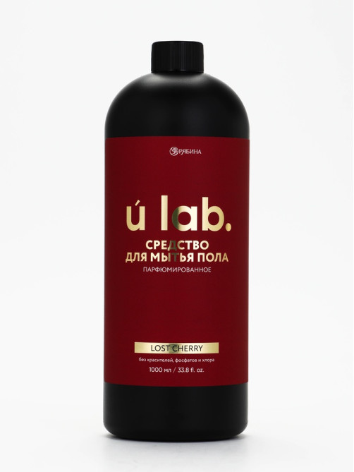 Средство для мытья пола парфюмированное, аромат Lost Cherry, 1000 мл, ULAB