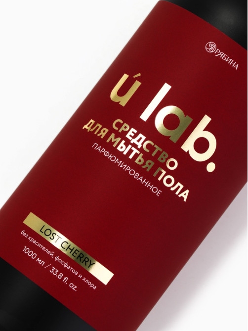 Средство для мытья пола парфюмированное, аромат Lost Cherry, 1000 мл, ULAB