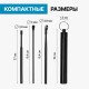 Набор для чистки ушей, 3 предмета, d=1.2×10 см, в футляре, чёрный