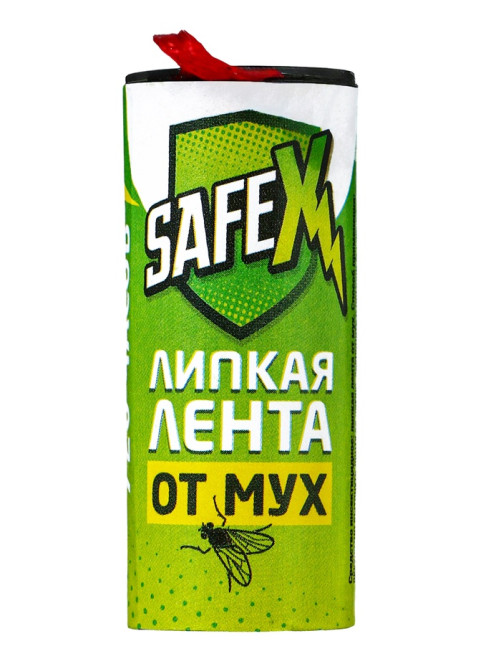 Липкая лента от мух SAFEX 10 шт.