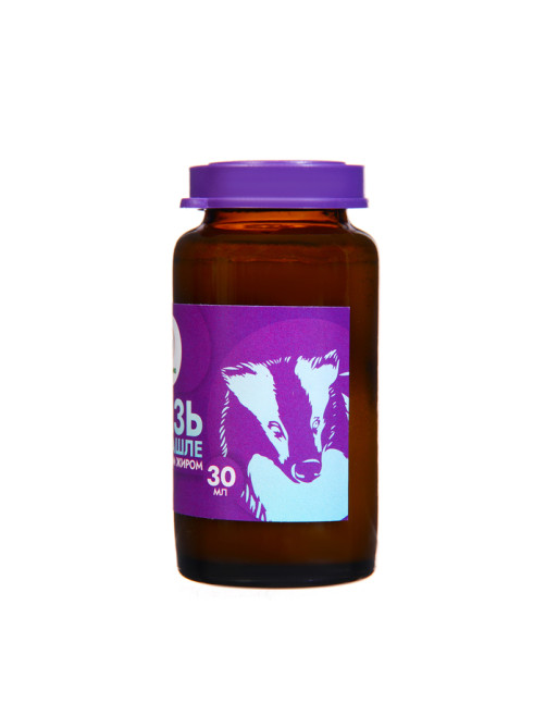 Мазь при кашле Vitamuno с барсучьим жиром, 30 мл