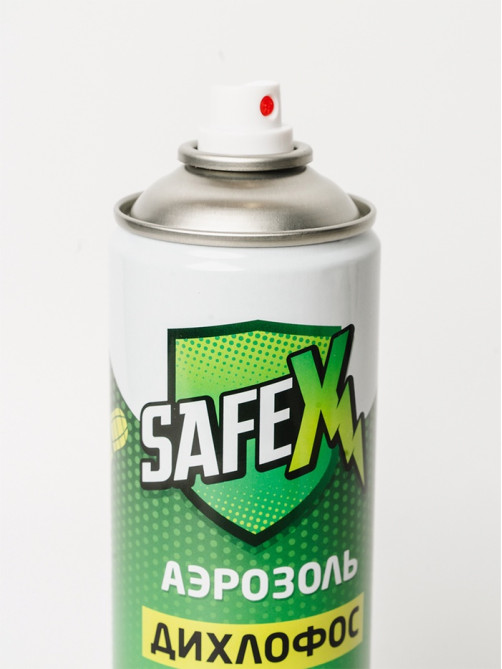 Аэрозоль дихлофос от тараканов, клопов, блох и других насекомых safex, 400 мл