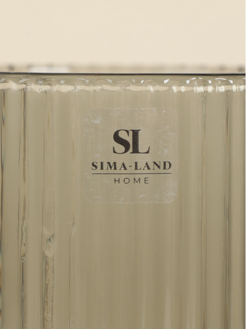 Стаканы SL Home «Модерн», 260 мл, 7.5×9.5 см, набор 6 шт., стекло, зелёные
