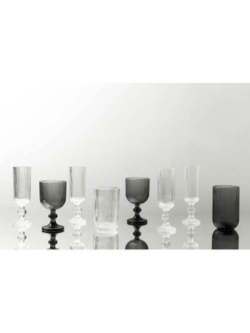 Стаканы SL Home «Модерн», 400 мл, 8×13 см, набор 6 шт., стекло, зелёные