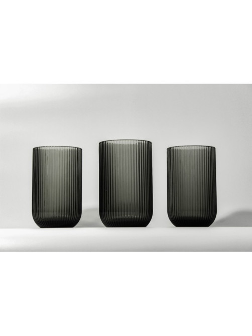 Стаканы SL Home «Модерн», 400 мл, 8×13 см, набор 6 шт., стекло, зелёные