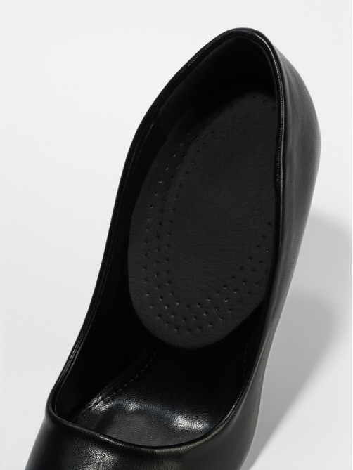 Подпяточники для обуви, 12.5×7.8 см, пара, чёрные