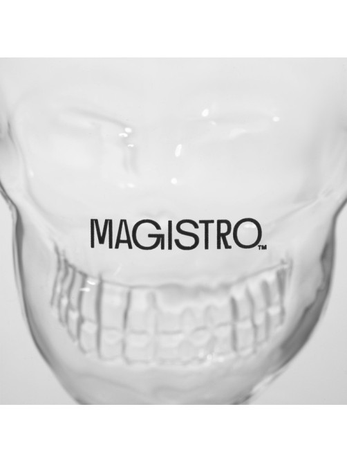 Стопки шоты Magistro «Череп», 150 мл, 8×8.5 см, с двойными стенками, набор 2 шт., стекло, прозрачный