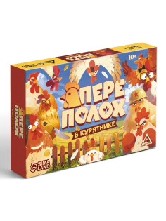Настольная игра «Переполох в курятнике», 128 карт, 10+