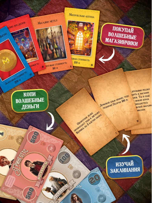 Настольная игра «Магиполис», экономическая, 12+