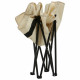 Кресло складное maclay, 65×58×66 см, до 120 кг, бежевое