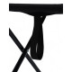 Стул туристический maclay, 25×23×27 см, до 80 кг, складной, разборный, чёрный