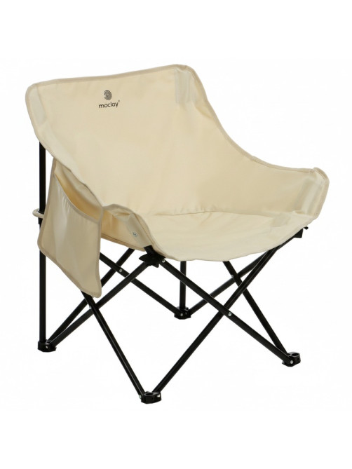 Кресло складное maclay, 65×58×66 см, до 120 кг, бежевое