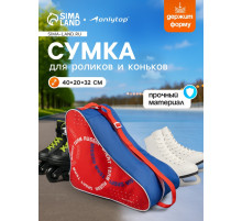 Сумка для коньков и роликов ONLYTOP Russia, 40×32×20 см