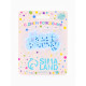 Свеча для торта «Happy Birthday» 8.5×5 см