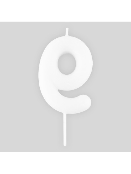 Свеча для торта, цифра «9», светится в темноте, 3.8×8 см