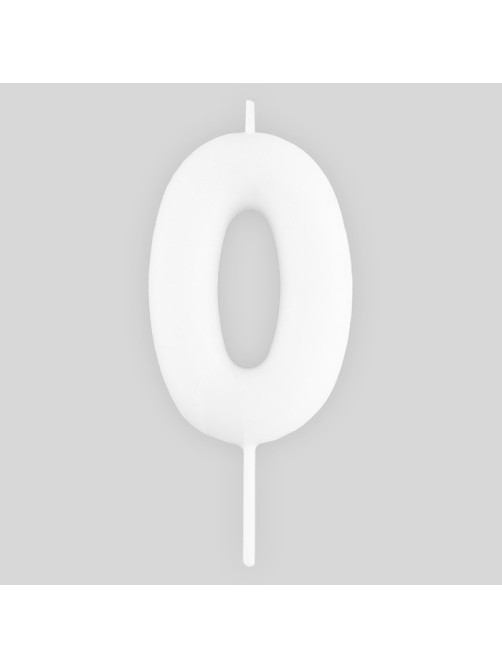 Свеча для торта, цифра «0», светится в темноте, 3.8×8 см
